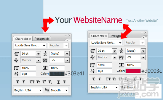 Adding the Header title