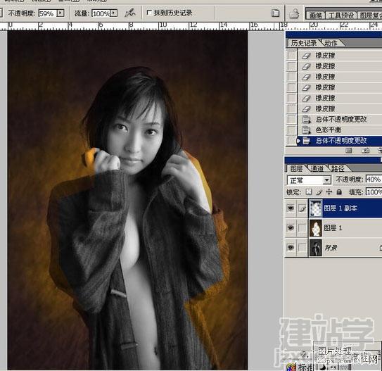 photoshopɫ̳-ڰƬɫ